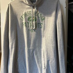 Gray George Mason University Patriots jersey Large